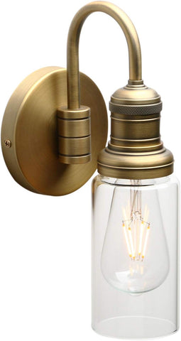 Yosoan Modern Vintage Industrial Wall Sconce Antique Gold