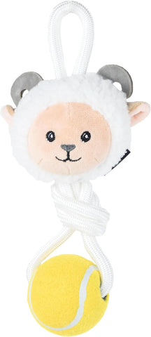 Plush Squeaky Swan Dog Toy with Long Legs