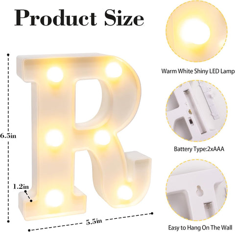 JUSTOTRY 6Pcs Mr & Mrs LED Light Up Letters, Shiny Freestanding Mr and Mrs Sign Lights for Marriage Anniversary Celebration Engagement Banquet Wedding Table Decoration (Warm White)