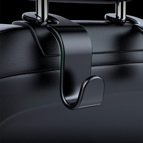4 Pack Car Seat Headrest Hooks for Car Handbags and Grocery Bags