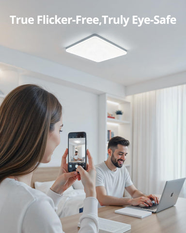 modern flush mount LED ceiling panel light 30x30cm