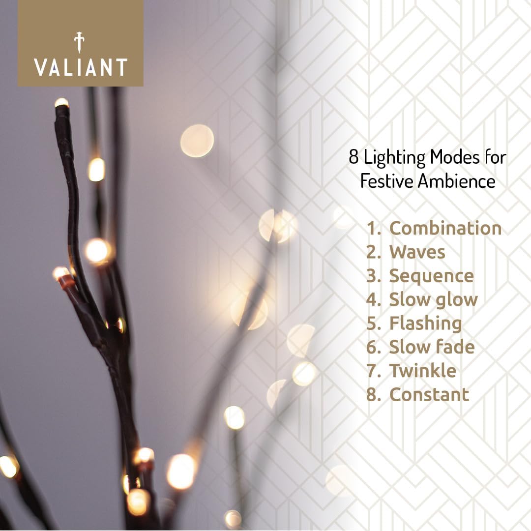 Valiant Christmas Pathway Sprig Lights