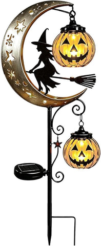 Solar Halloween Lights Waterproof Stake Lights Holiday Walkway Lighting