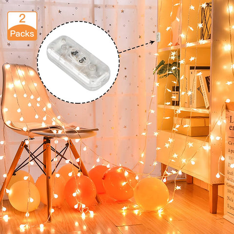 Helunsi Inline Switch 2 Pcs, Clear Lamp Cord Button Torpedo Switch, Rated 6A 250V ON OFF Electrical Wire Appliance Rocker Switches, Repair Replacement Control Power Cable Plug Desk Table Light Parts