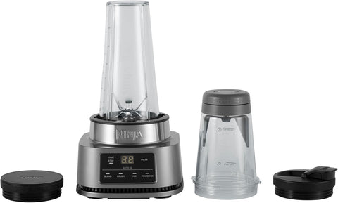 Foodi Power Nutri Blender 2-in-1 | 1100W Smoothie & Frozen Drink Maker – Silver