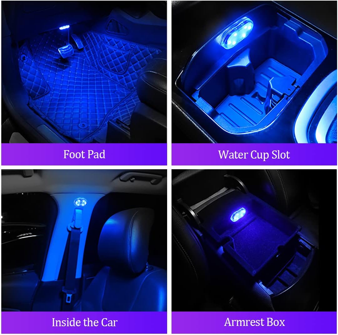 Rechargeable car interior light for armrest and doors – UK

