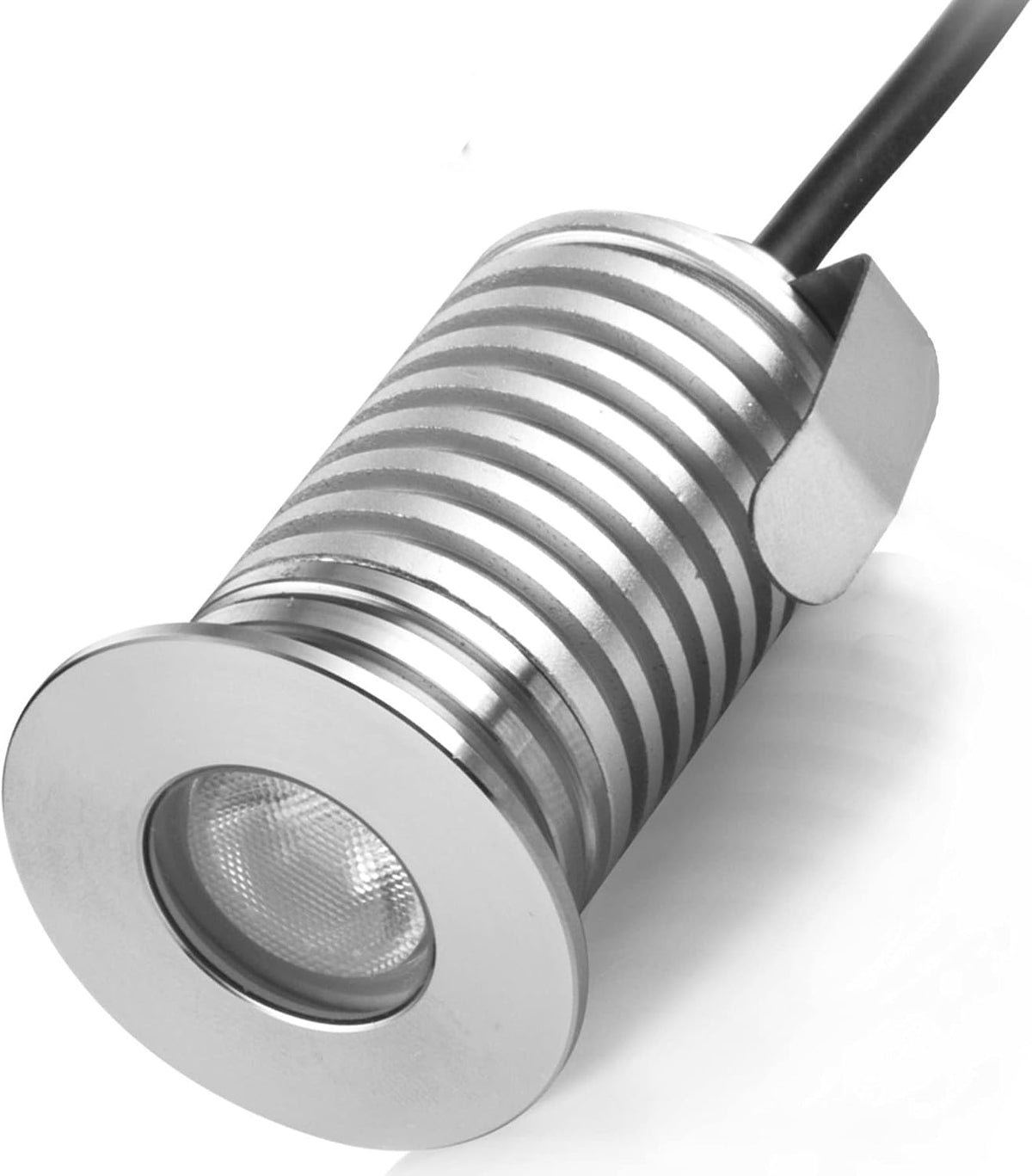 LED In-Ground Lights,3W 12V-24V DC, IP67 Waterproof Recessed Light,Buried Underground Lamps, Outdoor Landscape Lighting,Warm White-3000K (watts, 3)