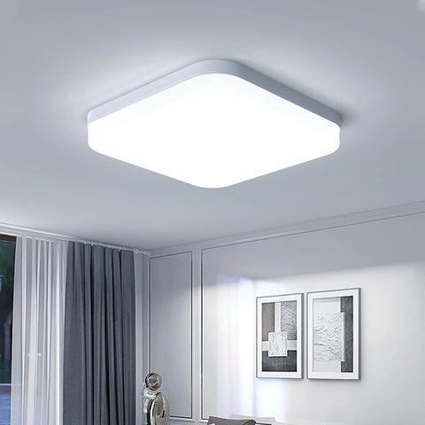 48W LED Square Ceiling Light 30x30cm White Flush Mount - Give a New Look To Your Room - Make a Dull Room Feel Fresh