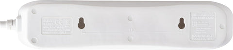 Four Socket Extension Lead 2 Metre White