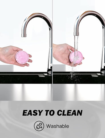 Car Cup Holder Coaster – 2.67 Inch Crystal Rhinestone Set (Pink)