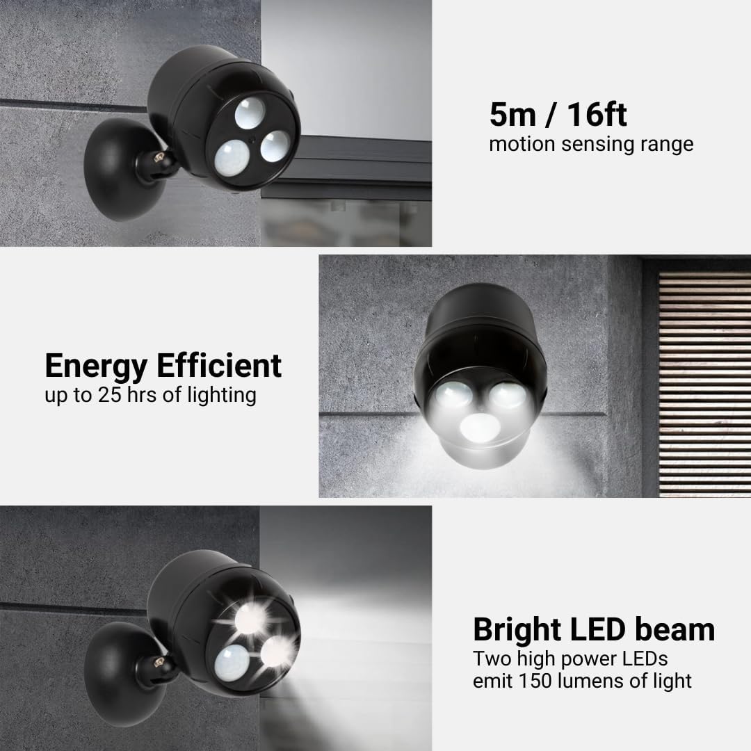 LED PIR Motion Sensor Security Lights In UK - Shop Now!
