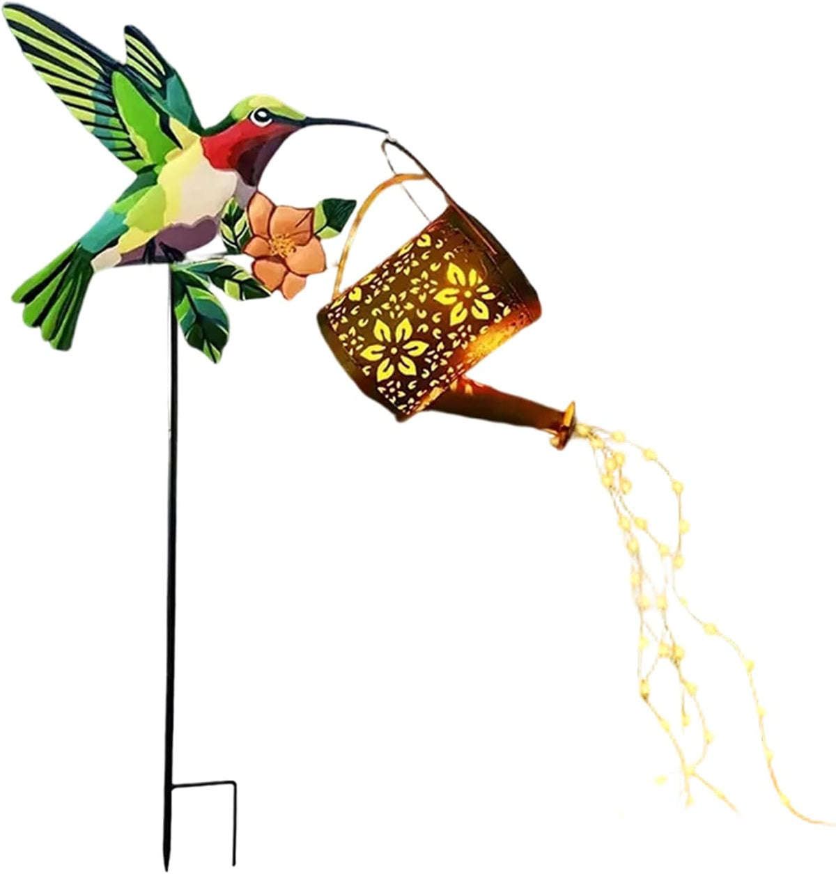 Solar Watering Can Decorative Garden Solar Lanterns