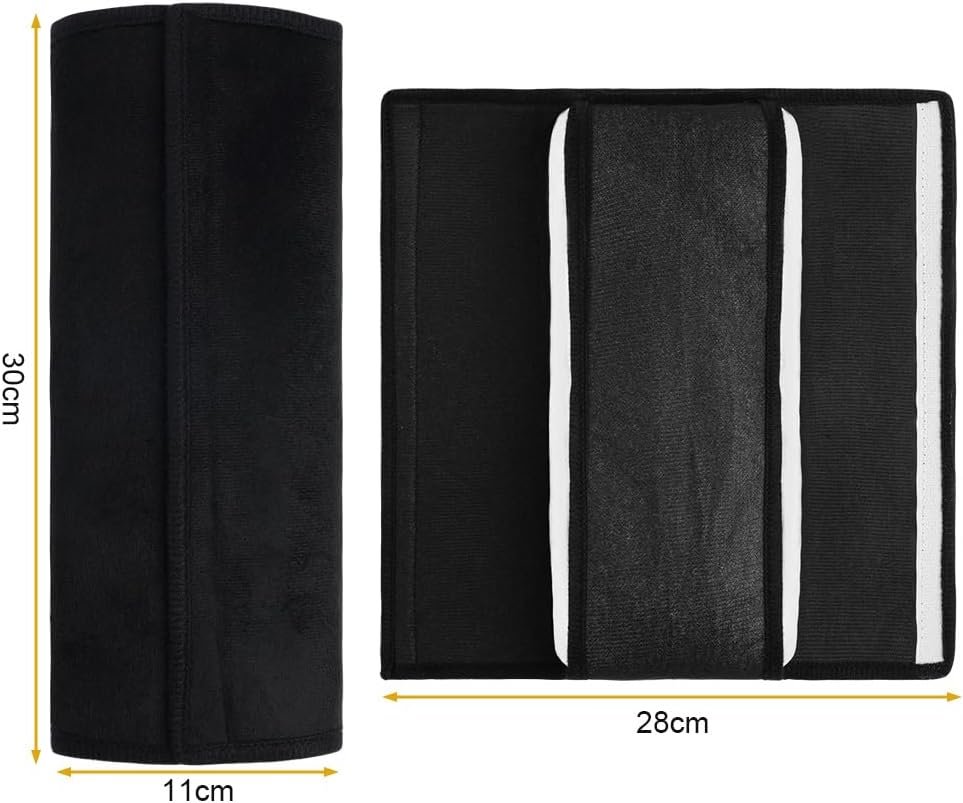 URAQT Car Seat Belt Pads – 2 Pcs Shoulder Pillow for Kids and Adults