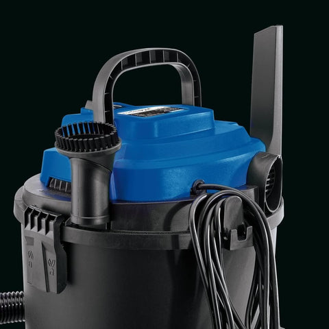 Draper 1250W 15L Wet & Dry Vacuum Cleaner | Strong Suction | Blower Function | Home, Car & Workshop Cleaning – 90107