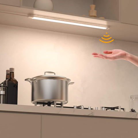 Under Cabinet LED Light 41cm Hand Wave Sensor Dimmable 4000K 430lm
