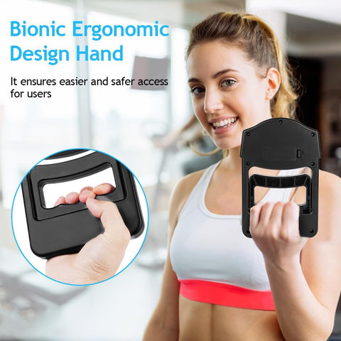 Electronic Hand Dynamometer Grip Strength Trainer – Digital Measurement Meter with LCD Display, USB & Battery Powered