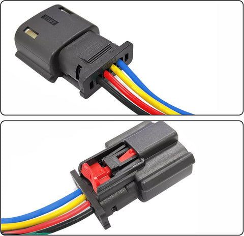 Rear Tail Light Connector Plug Wiring Repair and Replace Taillights for Vauxhall Astra K MK7 2015 - Onward Fits Opel Astra Wiring Harness Rear Lights,