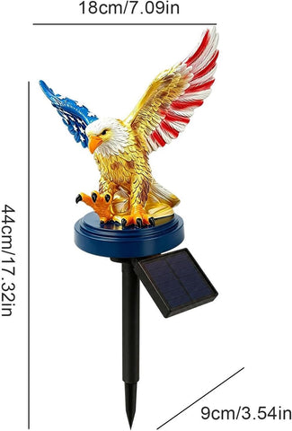 Eagle Garden Stakes Light Decorative Patriotic Eagle Lighting