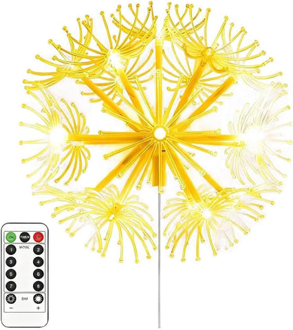 Solar Garden Lights - Festive Outdoor Pathway Lamps - Ground Stake Yard Dec