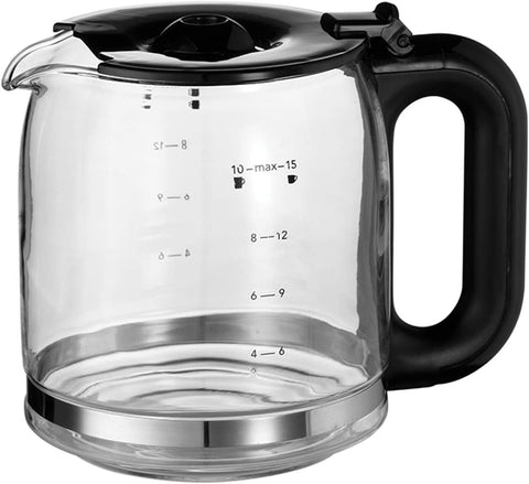Buckingham Filter Coffee Machine: 10-Cup, Fast Brew, 24hr Programmable Timer, Keep Warm, Permanent Washable Filter, Auto Clean