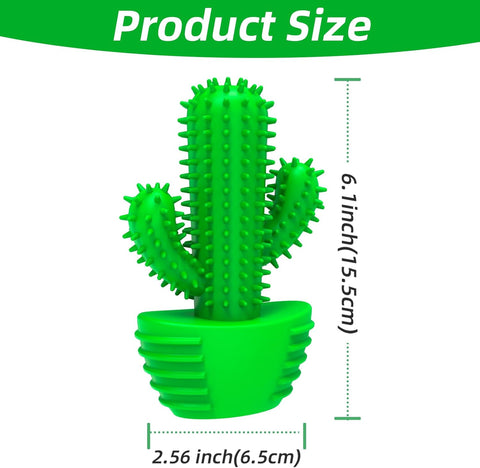 HETOO Dog Chew Toy Cactus for Aggressive Chewers