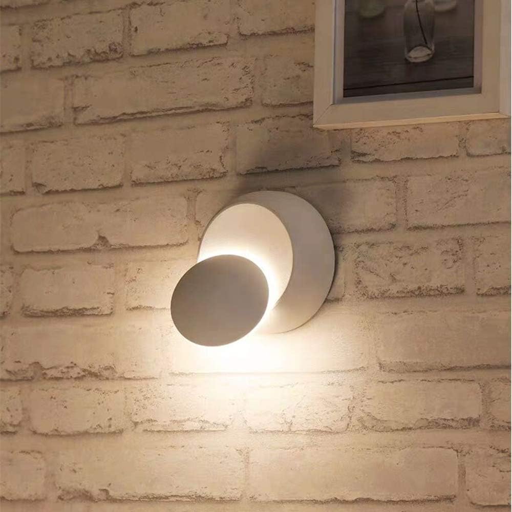 Indoor LED wall sconce warm white

