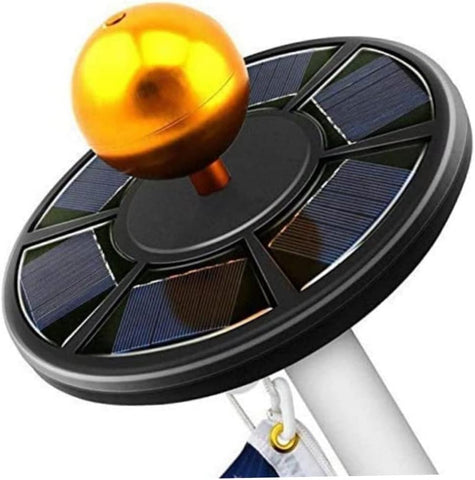 Solar Flag Pole Light Waterproof 42 LEDs Flagpole Lamp Dusk to Dawn Sensor Light for Garden Pathway Lighting