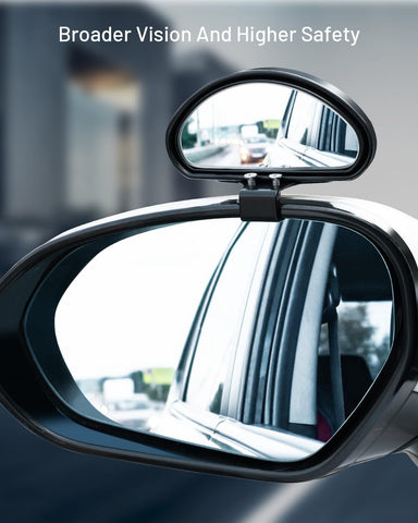 WildAuto 2PCS Adjustable Wide Angle Blind Spot Mirrors