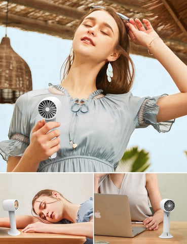 Rechargeable Handheld Fan with Aromatherapy HA1