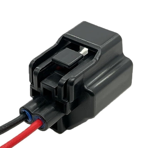 NIYATA 2-Pin ABS Sensor Plug Connector with 15cm Pre-Wired Leads, Replacement Wire Harness Socket for Nissan Qashqai, X-Trail, Juke, Replaces 479004CB2A, 47901-1KA0A