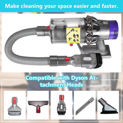 BUZIFU Flexible Extension Hose for Dyson Vacuums