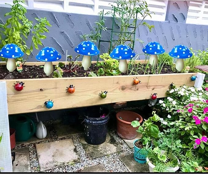 Buy Modern LED Solar Powered Mushroom String Lights In UK - Shop Now!