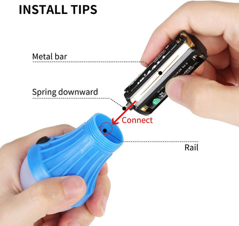 AAA battery camping lanterns from Alpha Lights

