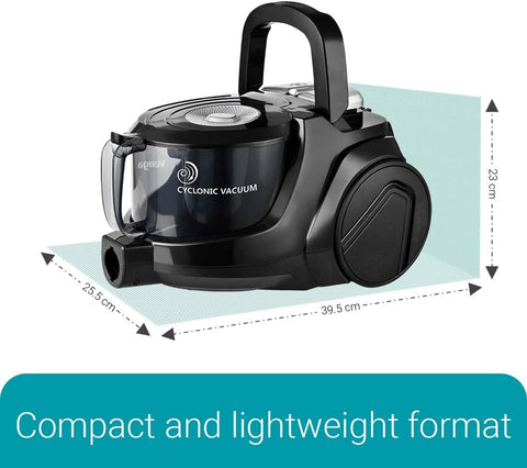 Venga 700W Bagless Cylinder Vacuum Cleaner