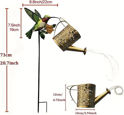 Watering Can Solar Light Solar Powered Outdoor Lighting
