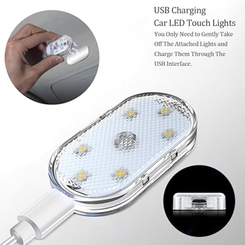 Stick-on LED car lights for under seat illumination – UK

