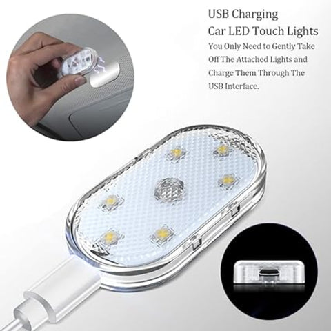 Stick-on LED car lights for under seat illumination – UK

