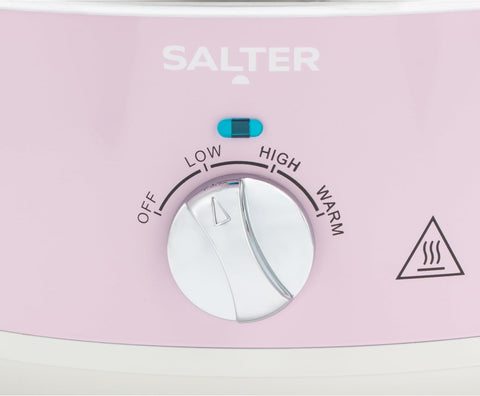 Salter Retro Pink 3.5L Slow Cooker – Electric Ceramic Pot 200W
