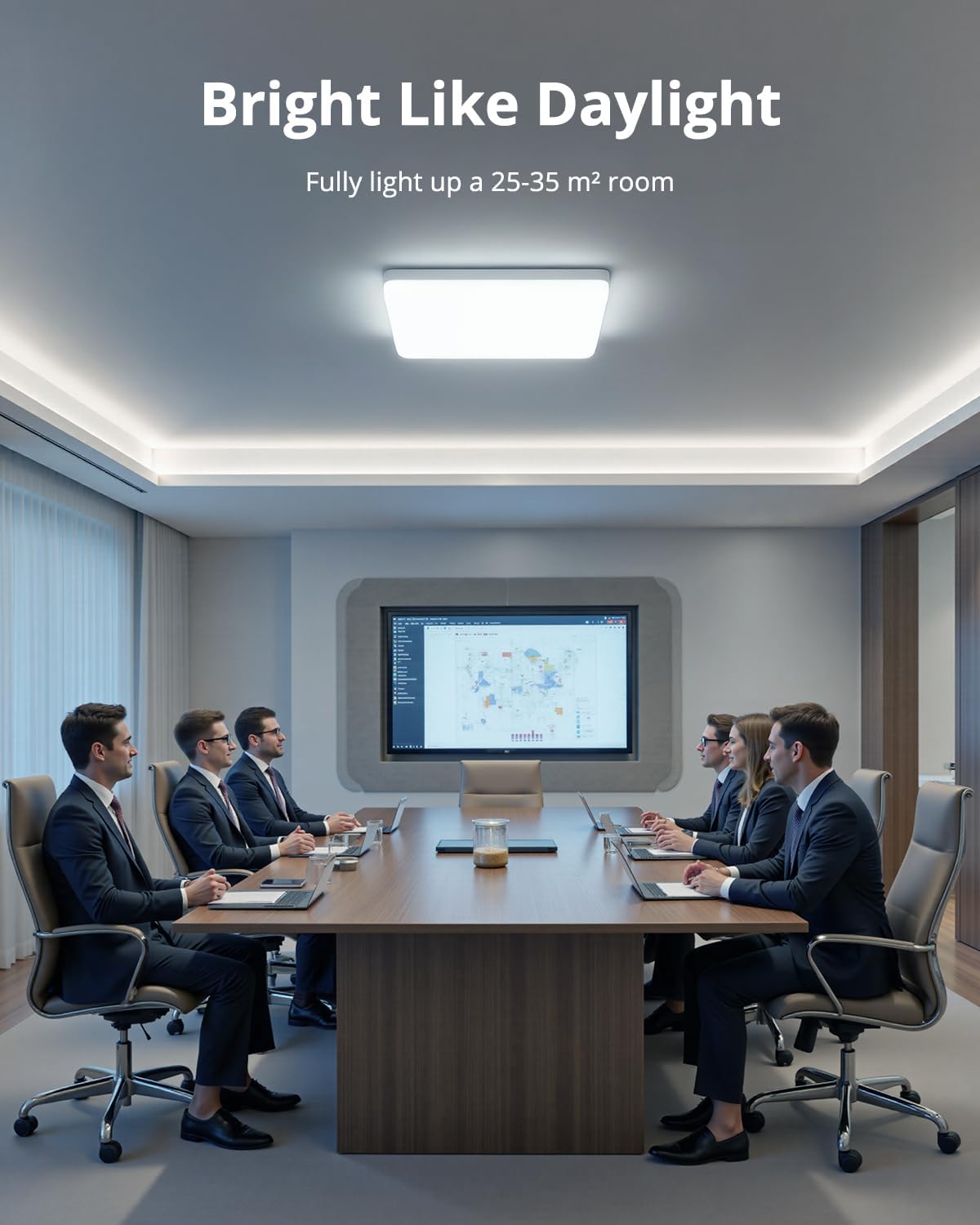 modern flush mount LED ceiling panel light 30x30cm