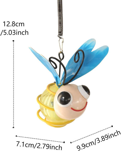 Solar Bee Lights Outdoor Weatherproof Waterproof Cute Metal
