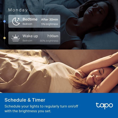 Tapo L530B (2-Pack) Smart Bulb, B22 Colour Changing Light Bulb, Alexa Light Bulbs, LED Light Bulb,8.7W (60W), Dimmable, Schedule & Timer, Energy Saving, App Remote Control, Google Voice Control