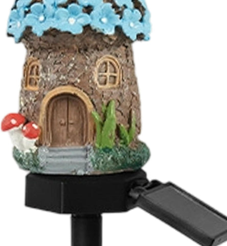 A Mushroom Outdoor Resin LED Lamp with On/Off