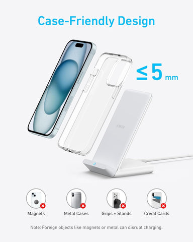 Anker PowerWave Stand Wireless Fast Charger
