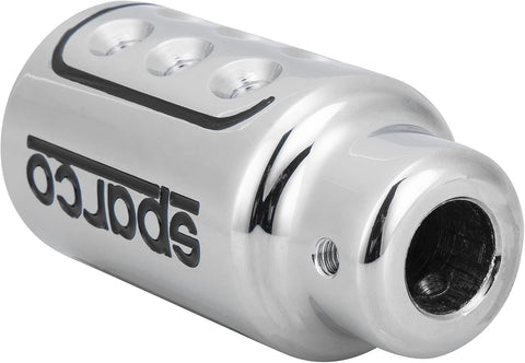 Sparco Racing Chrome Manual Gear Shift Knob – Universal Fit