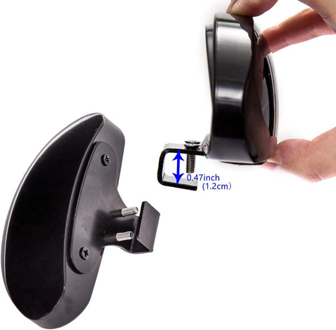 WildAuto 2PCS Adjustable Wide Angle Blind Spot Mirrors