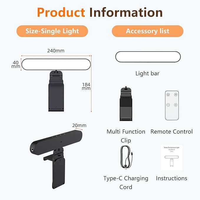 Buy Modern LED Video Conference Light In UK - Shop Now!
