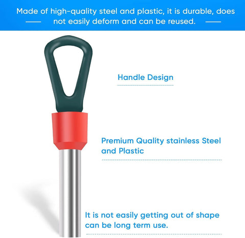 TERMINAL REMOVAL TOOL KIT 172 PCS DEPINNING TOOL ELECTRICAL CONNECTOR PIN REMOVAL TOOL SET WITH WATERPROOF PROTECTIVE BAG FOR AUTOMOTIVE & HOUSEHOLD USE