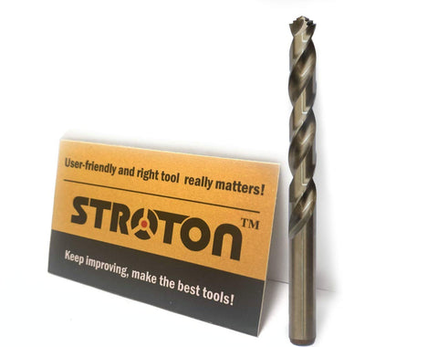 Metric M42 Cobalt Twist Drill Bits Set 1–10mm (19PCS) – 8% Cobalt Steel Drill Bit Kit for Stainless Steel, Hard Metal, Aluminium, Hardwood & Plastic – 90° Split Point Precision Industrial Grade Drill Set