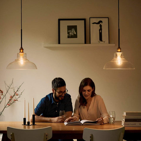 LED E27 Edison Screw Bulb 4.3W Warm White – Pack of 6