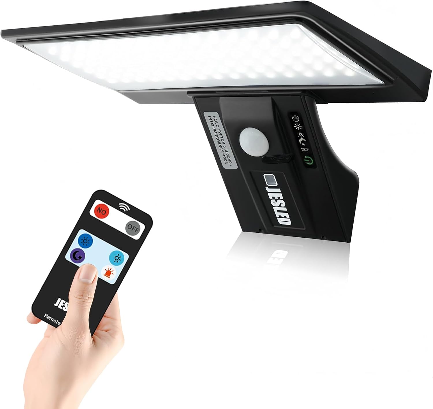 COLBOR SL48 Outdoor Solar Light with Motion Sensor Remote Control (1PC)
